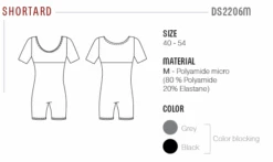 DS2206M Unitard Men's -Grishko Dance Wear Store 0100000000000686 2 DS2206sketch PNG 637069146290000000