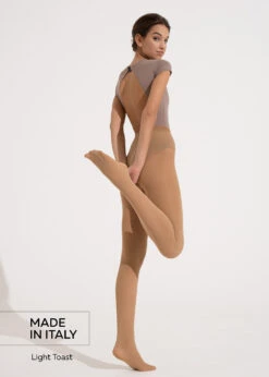 0050 Footed Microfiber Tights -Grishko Dance Wear Store 0100000000000704 10 0050 40 Light20Toast jpg 637540008810000000