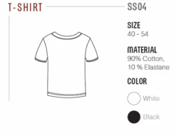 SS-04 T-shirt, Men 5 SS-04 T-shirt, Men -Grishko Dance Wear Store 0100000000000971 2 SS04sketch PNG 637073457620000000