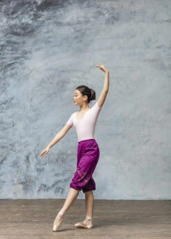 0406PT BLOSSOM, Lady’s Warm-up Shorts -Grishko Dance Wear Store 0100000000001601 8 0406 bordovyj jpg 637719600580000000