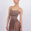06017/1 CLARA, Mesh Skirt With Ties -Grishko Dance Wear Store 0100000000002114 1 06017 1 coffee jpg 637195988530000000