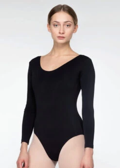 DA03C Leotard Long Sleeve, Cotton