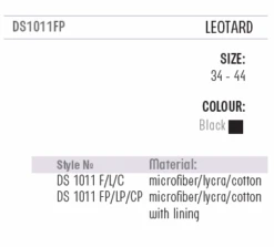 DA1011MP Leotard For Ladies, With Lining, UNIFORM -Grishko Dance Wear Store 0100000000002160 4 DS1011 1 png 637407920400000000