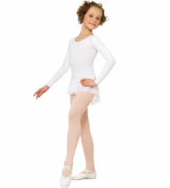 DAD03MJU Long Sleeve Leotard + Mesh Skirt,uniform -Grishko Dance Wear Store 0100000000002208 3 dad03b JU png 637408531090000000