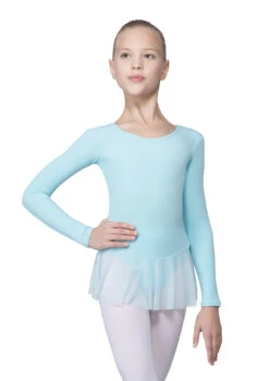DAD03MJU Long Sleeve Leotard + Mesh Skirt,uniform -Grishko Dance Wear Store 0100000000002208 4 DAD03MJU jpg 637408531100000000