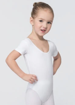 DAD04C Short Sleeve Leotard, Cotton -Grishko Dance Wear Store 0100000000002209 3 DLD04C jpg 637964080840000000