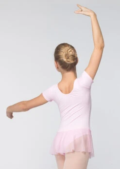 DAD04MJU Short Sleeve Leotard, Skirt, Microfiber -Grishko Dance Wear Store 0100000000002213 3 DLD04MJU 2 jpg 637171968060000000