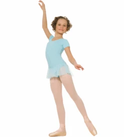 DAD04MJU Short Sleeve Leotard, Skirt, Microfiber -Grishko Dance Wear Store 0100000000002213 5 dad04b JU 2 png 637408541210000000