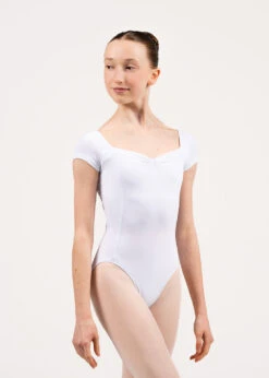 DA2003/1MP EVITA, Cap Sleeve Leotard -Grishko Dance Wear Store 0100000000002831 14 1420DA2003 1 white jpg 638610609150000000