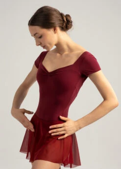 DA2003MP ERICA, Cap Sleeve Leotard -Grishko Dance Wear Store 0100000000002833 2 220da2003 bordeaux jpg 638611244550000000