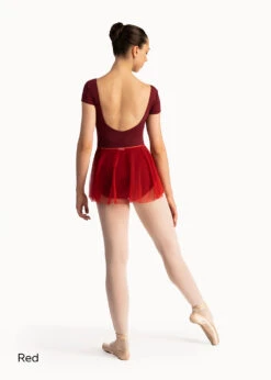 DAD2005 LITTLE ECHO, Mesh Skirt -Grishko Dance Wear Store 0100000000002849 19 2020Echo red jpg 638611336450000000