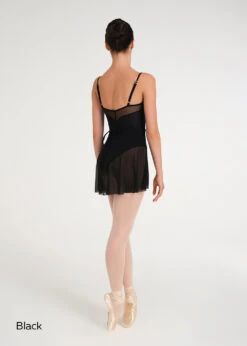 DAD2006 LITTLE EDEN, Mesh Skirt With Ties -Grishko Dance Wear Store 0100000000002850 18 21 Eden black jpg 638611342830000000
