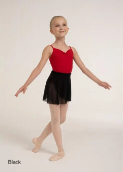 DAD2006 LITTLE EDEN, Mesh Skirt With Ties