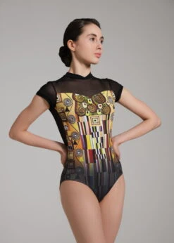 DA2073LP, DIVA, Cap Sleeve Leotard