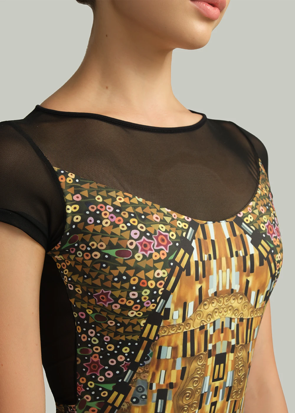 DA3033LP DIMETRIA, Cap Sleeve Leotard 4 DA3033LP DIMETRIA, Cap Sleeve Leotard - Image 2