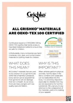 DA3042MP PROMISE, Leotard -Grishko Dance Wear Store 0100000000003394 11 Oeko Tex EN 02 jpg 637916769540000000