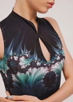 DA4022LP RAVEN, High Neck Leotard -Grishko Dance Wear Store 0100000000003939 3 Raven 3 jpg 638100711590000000