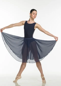 DA3100 Circle Skirt, Chiffon