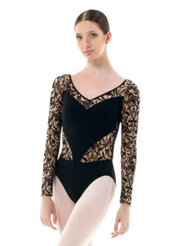 DAD5020MP LITTLE TELENA, Long Sleeve Leotard
